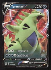 Tyranitar V Ultra Rare SWSH08: Fusion Strike 158/264 NM