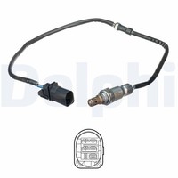 Vor Katalysator Delphi ES21091-12B1 Lambdasonde FüR Audi,Seat,Skoda,Vw