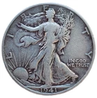 1941-S Walking Liberty Silver Half Dollar