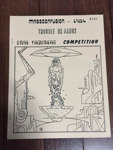 Trouble on Janus - Star Frontiers - Massconfusion 1984 - Competition - Rare!