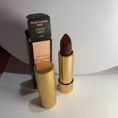 GUCCI Rouge A Levres Satin Isabel Roseood 223 Lipstick Lip Colour 0.12 oz NIB