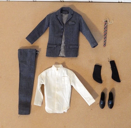 Vintage 1961-63 Mattel Ken Doll #786 SATURDAY DATE Outfit, Complete