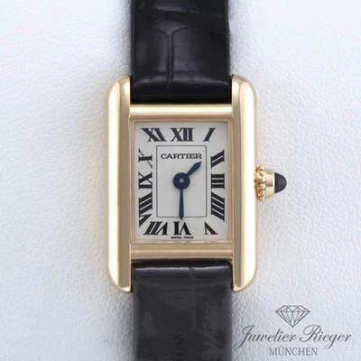 Cartier Tank Louis Mini Modell Gelbgold 750 2025 WGTA0212 Gold Damen - Bild 1 von 2