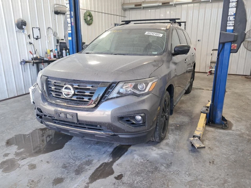 2018 Nissan Pathfinder Hood Panel Gray 4DR SUV Used Local Pickup Only - Image 2 of 4