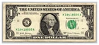 One Dollar Bill Reverse Birthday Note 02-08-1941 Series 2017 Ser. No. K19418020A