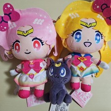 Sanrio Sailor Moon Plush Set Collaboration Authentic Rare Collectible