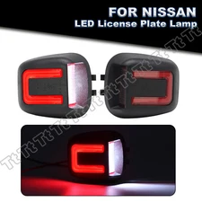 2X For Nissan Frontier Armada Xterra Titan LED License Plate Lights Lamp Hot 