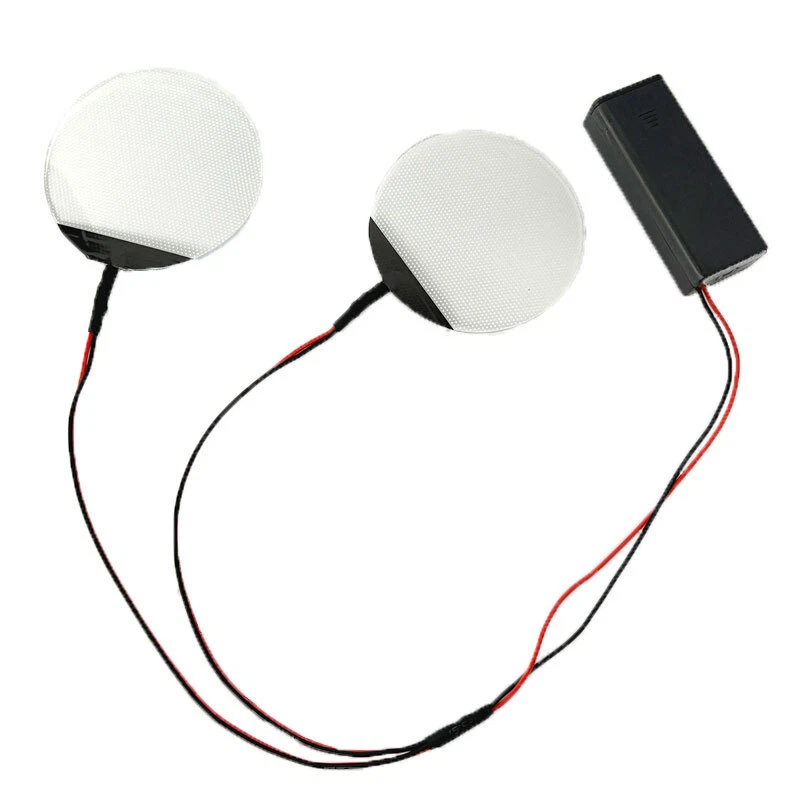 Round Bendable Led Eyes Touch Switch Kits Cosplay Mask Eye Light DIY Accessories - Bild 4 von 4
