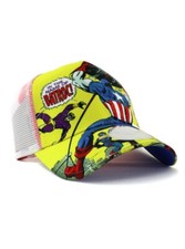 New Era Captain America 105 Adjustable Hat Marvel Comics Batroc Avengers NWT