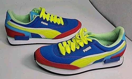 PUMA Future Rider Double RACEWAY 383494-01 MEN'S RUNNING CASUAL SHOES SIZE 9.5 - Picture 3 of 8