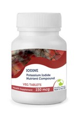 Iodine Potassium 150mcg Tablets - 180 tablets BOTTLE