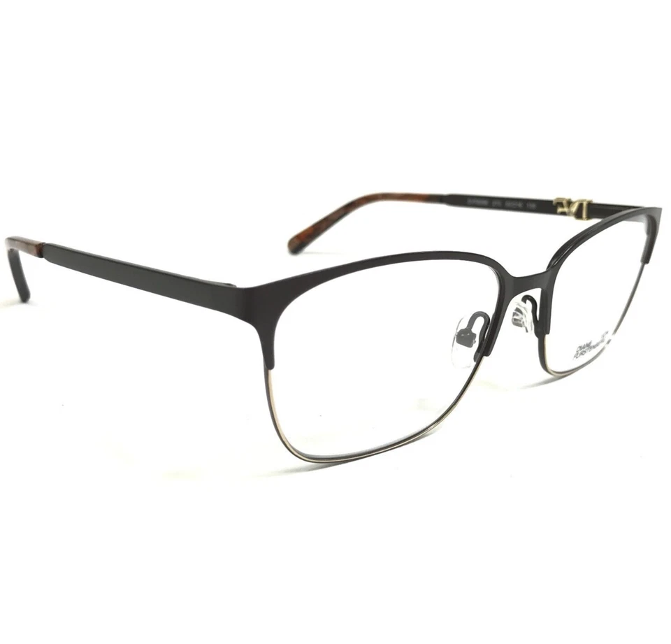 Marcos de gafas Diane von Furstenberg DVF8058 210 marrón cuadrado 53-16-135 Foto 3 de 4