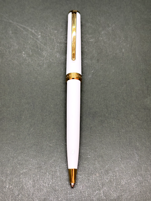 筆記具 MONTBLANC MONTBLANC Pix Collection White GT Resin 117659 Twist Ballpoint Pen