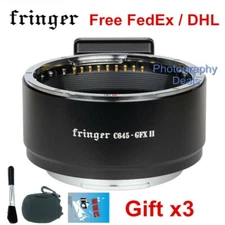 Fringer C645-GFX II AF Lens Adapter for Contax 645 C645 Lens to Fujifilm GFX 100