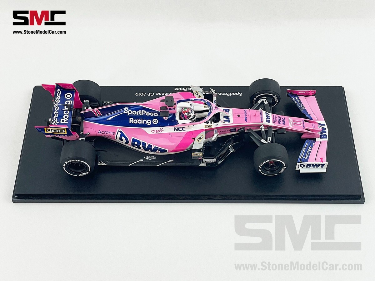 1:18 Spark BWT Racing Point RP19 #11 Sergio Perez Chinese GP 1:18 Spark BWT Racing Point RP19 #11 Sergio Perez Chinese GP