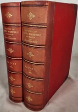 History Pacific Northwest Oregon & Washington 2 Vol Set HC 1st Ed 1889