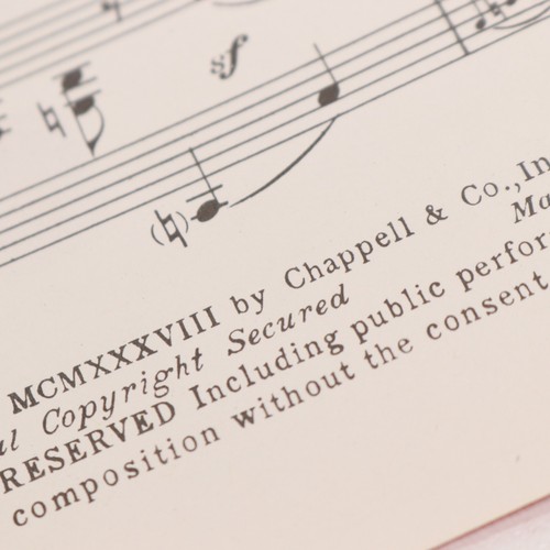 Cole Porter At Long Last Piano Voice Sheet Music 1948 Chappell - Picture 4 of 4