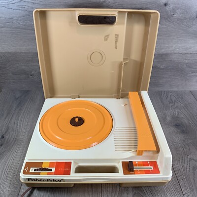 1983 Fisher Price Record Player Turntable #825 33 45 RPM *NOT