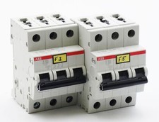 2x ABB S203 C20 2CDS253001R0204 Circuit Breaker -used-