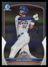 2023 Bowman #BCP-50 Alex Ramirez New York Mets Chrome Prospects Baseball Card