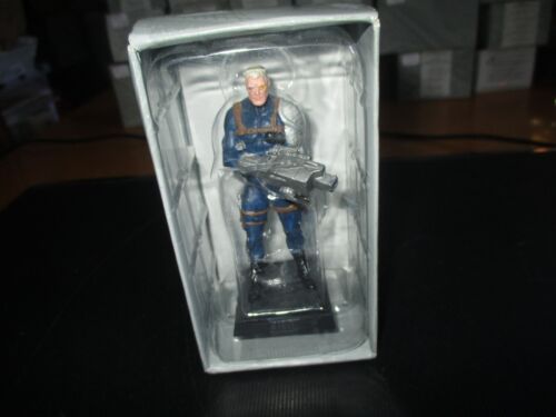 Marvel Super Hero CABLE N°63 Figurine Plomb Collection Comics Eaglemoss - Picture 1 of 6
