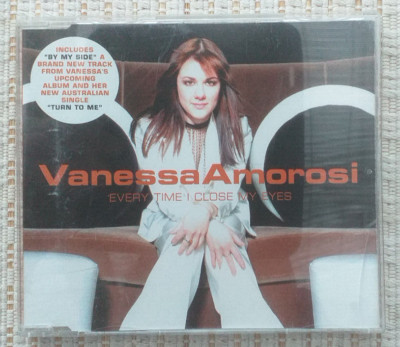 Maxi CD Vanessa Amorosi / Every Time I Close My Eyes