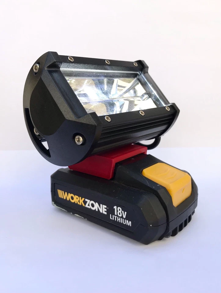 Worx WorkZone Battery Compatible 18v LED Work Torch Flood Light High Brightness - Image 4 of 4