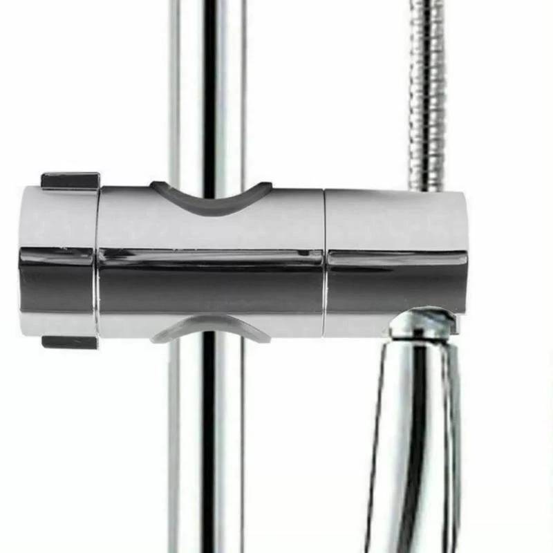 Duschkopf Schieber Gleiter Halter Stangengleiter Duschstange 18 - 25mm Universal - Bild 3 von 4