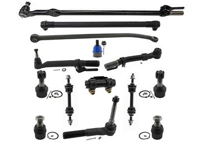 Outer Tie Rod Ends Drag Link Fits Fits Ford F350 Super Duty 4 Wheel Drive 17-22