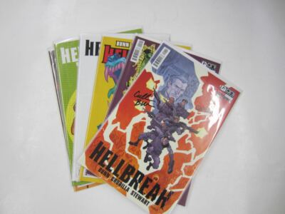 Oni Press HELLBREAK Comic Book Lot 1-6 (#1 SIGNED)