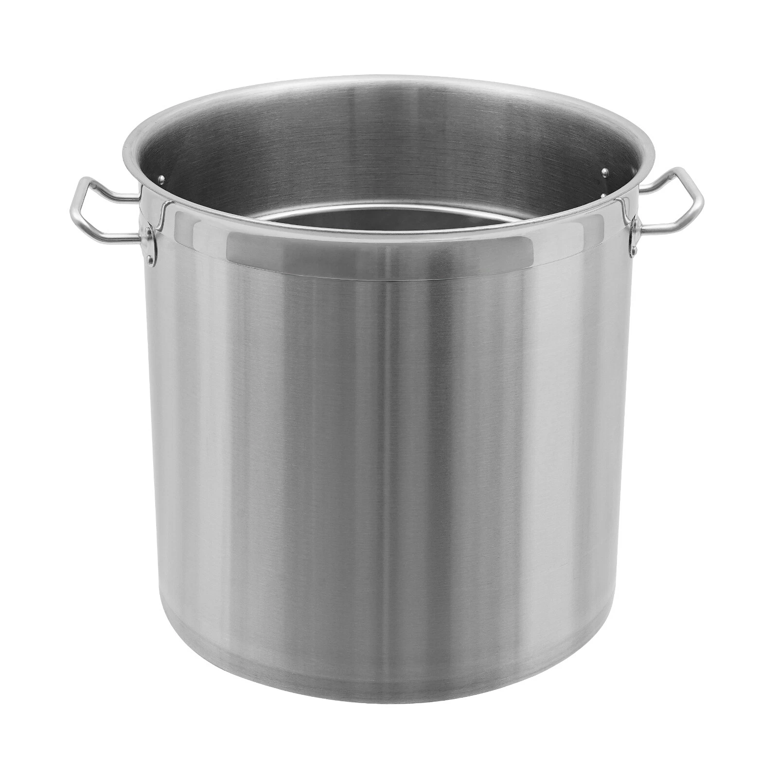 20QT Cooking Pot Set 14.8*13.8in Stainless Steel Soup Pot Draining Bucket w/ Lid