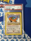 1999 POKEMON GAME MOVIE PROMO #5 DRAGONITE PSA 8