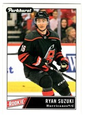2025-26 Parkhurst #227 Ryan Suzuki RC Rookie Card Carolina Hurricanes SP. rookie card picture
