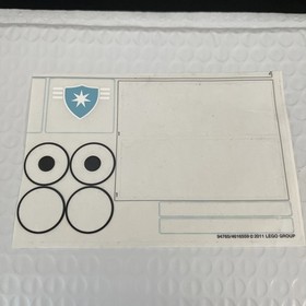 LEGO Creator Expert: Maersk Train (10219) Sticker SEE DESCRIPTION 
