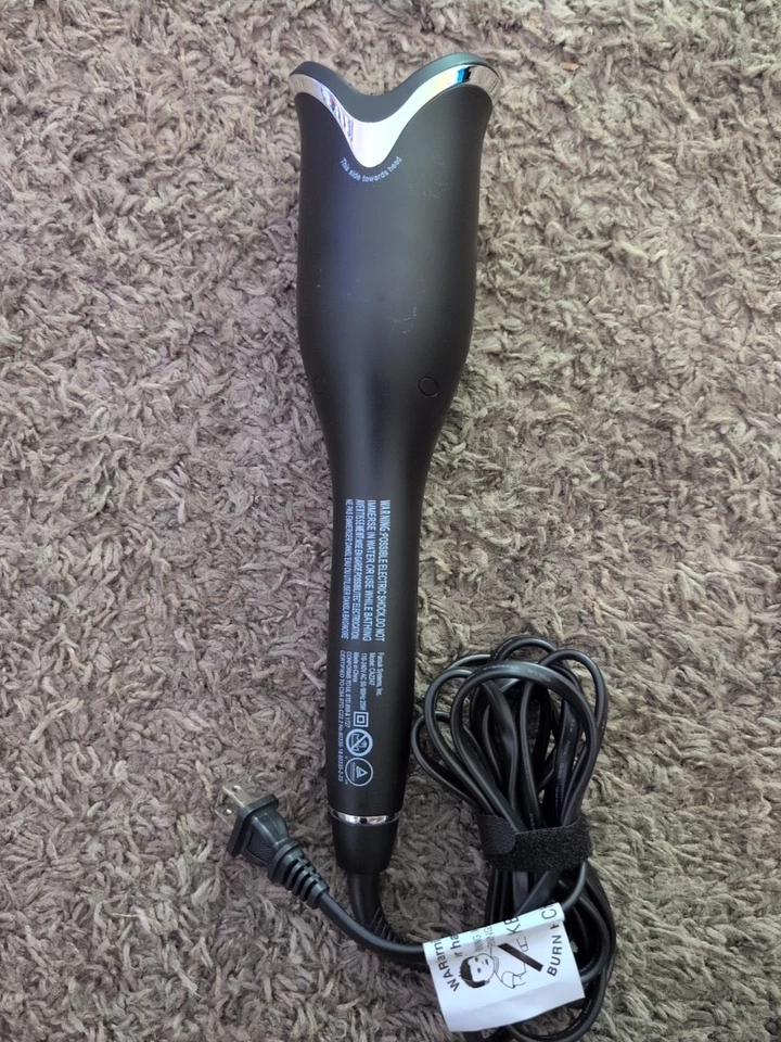 Chi Spin N Curl Rotating Hair Curler Matte Black - Image 2 of 4