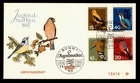 DR WHO 1963 GERMANY FDC BIRD SEMI POST COMBO FIDACOS CACHET M82373