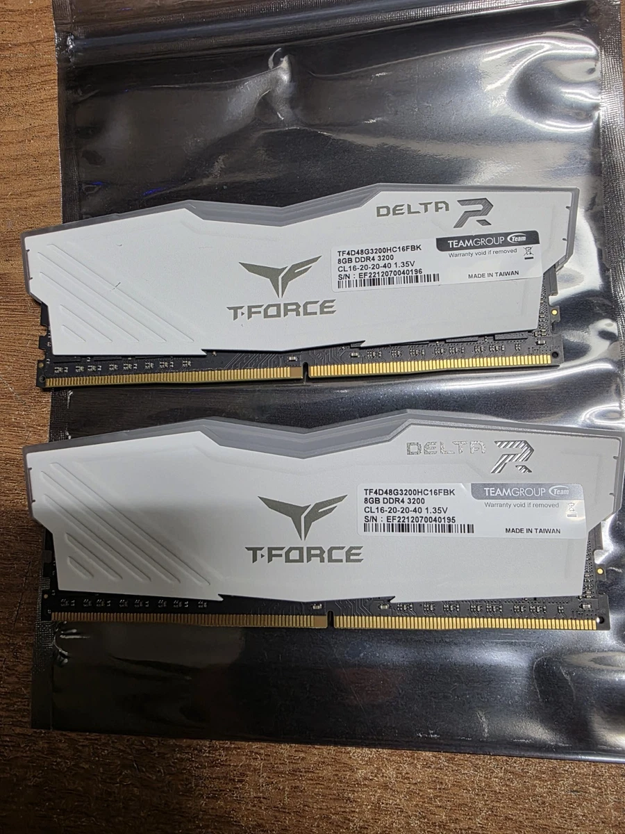 Team Group DDR4 SDRAM 8 GB Capacity per Module Memory (RAM) for