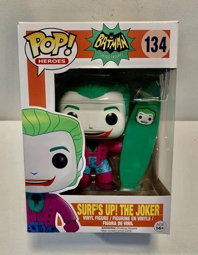 Funko Pop! DC Heroes The Joker “Surf’s Up!” #134 New In The Box