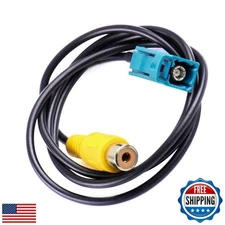 TheCoolCube Reverse Camera Adapter Fakra to RCA Reversing Parking Cable Compa