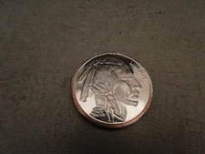 INDIAN HEAD &BUFFALO  Coin 1 Troy Oz .999 Fine Silver Round NICE  LIBERTY COIN