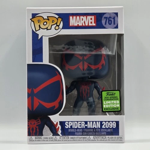 Funko Pop! Marvel Spider-Man 2099 #761 2021 Spring Convention Exclusive LE