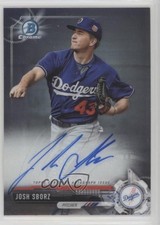 2017 Bowman Chrome Prospect Auto Josh Sborz #CPA-JSB Auto 7i2