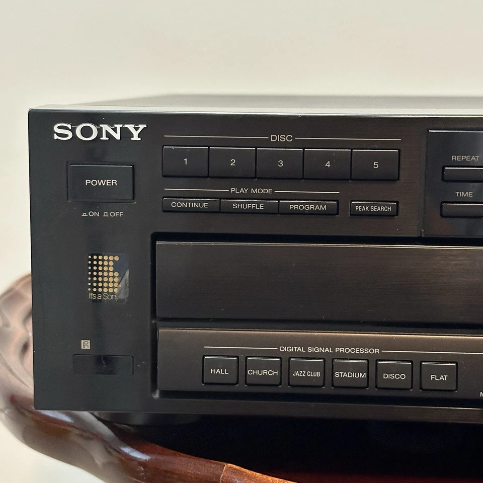 Sony CDP-C615 5-Disc Home Theatre Carousel CD Changer Player - Image 4 of 4