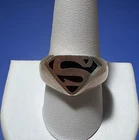 Vintage Size 11 Sterling Silver Solid Ring