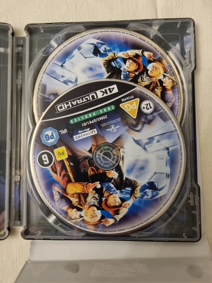 Back To The Future Part III (3) 4K UHD + Blu Ray Steelbook - Image 3 of 4