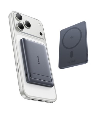 iPhone 17 Wireless Charger - Baseus Qi2 MagSafe 5000mAh Portable Bank