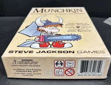 MUNCHKIN Steve Jackson Games Fun Card Game 1st Edition 23rd printing 2012