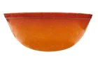 VTG Pyrex Flameglo 404 Orange Red Mixing Bowl 4 Qt