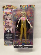 Harley Quinn DC Comics Figure Bendyfigs Birds Of Prey Noble Toys New Sealed