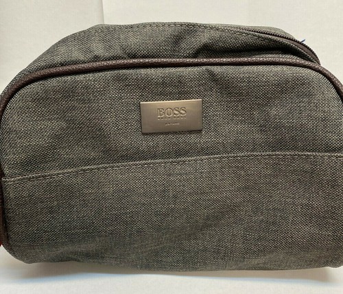 Para Hombre Neceser por Hugo Boss-Ideal para gimnasio, Camping, Vacaciones  | eBay